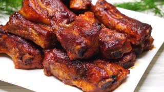 Вместо ШАШЛЫКА! Нереально вкусно, на Новогодний стол! Ребрышки "по-канадски"