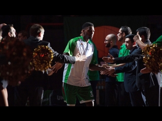 Melvin Ejim with a HUGE Block against Nizhny Novgorod